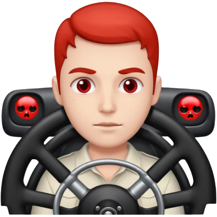 Driving drunk emoji