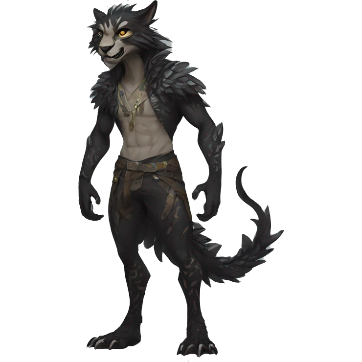 Cool Edgy Modern Vernid species by LiLaiRa full body emoji