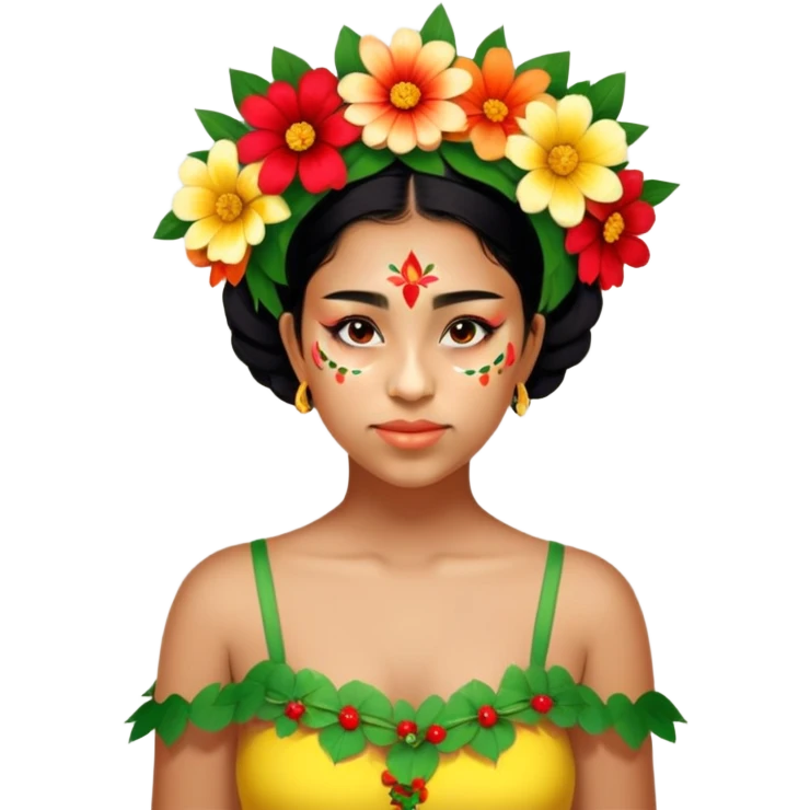 Flower-Crowned Dancer emoji