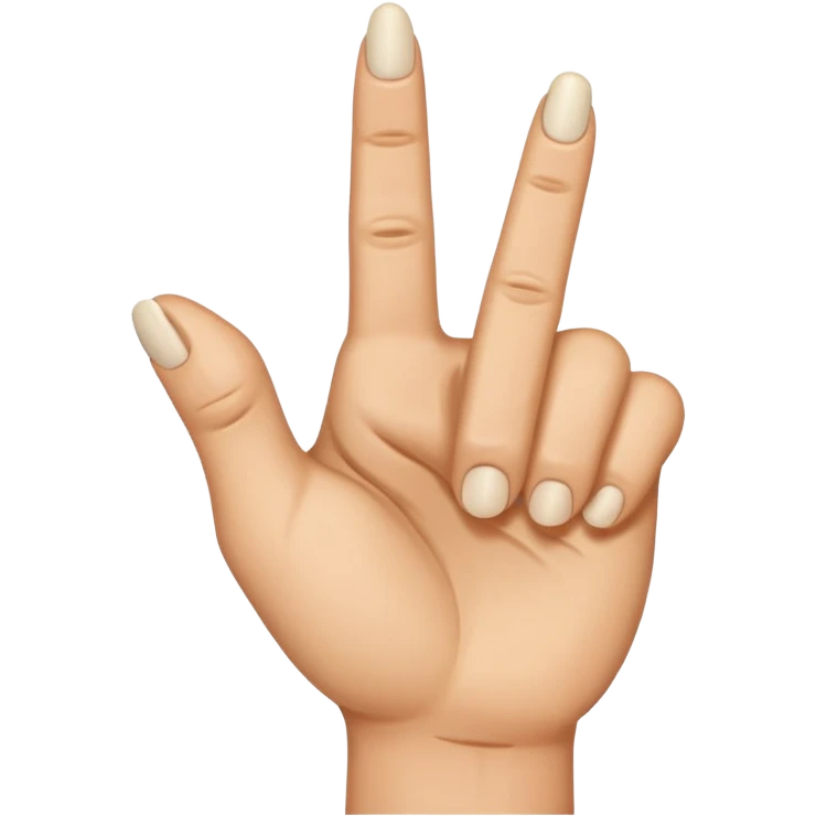 Middle finher down emoji