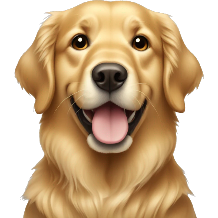 Golden retriever  emoji