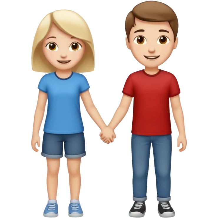 ولد وبنت يتواعدان emoji