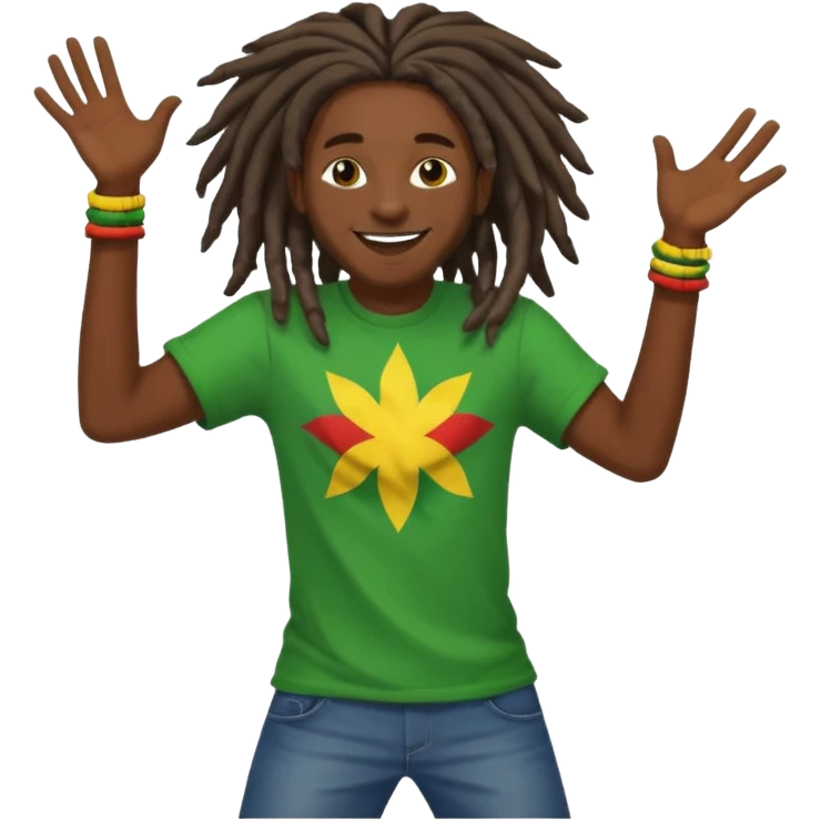 reggae danse emoji