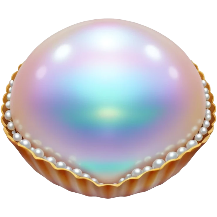 pearls in shells emoji