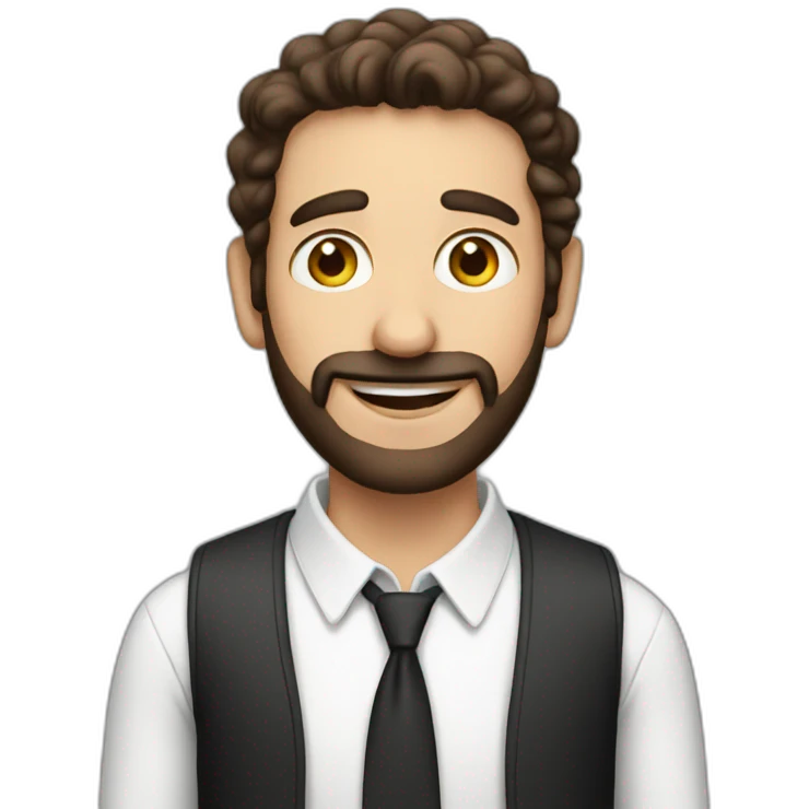 A jewish guy emoji