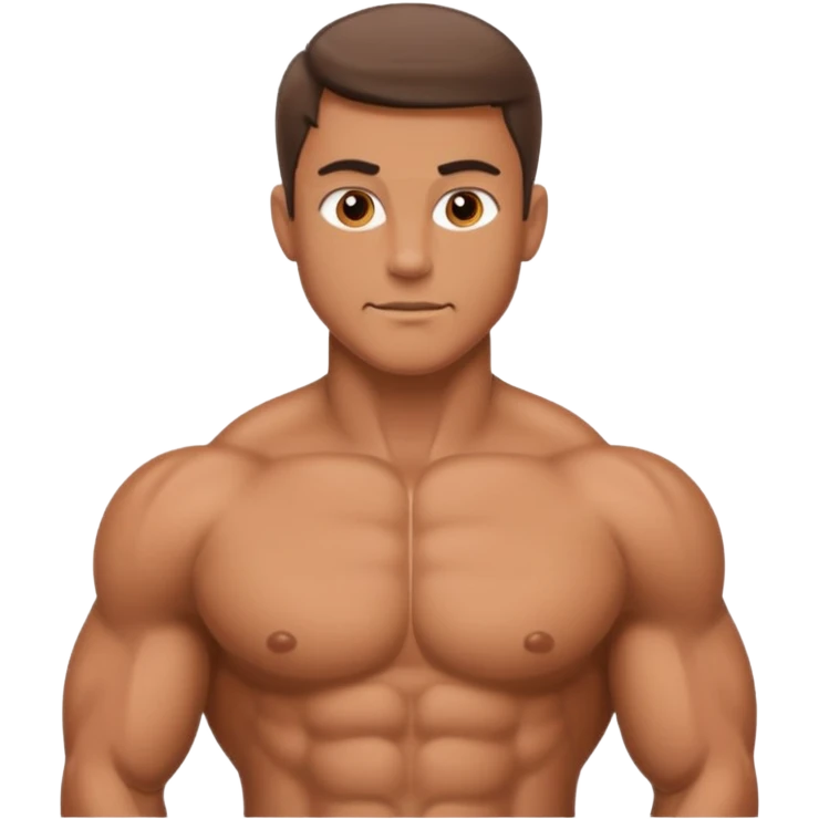 Naked man emoji
