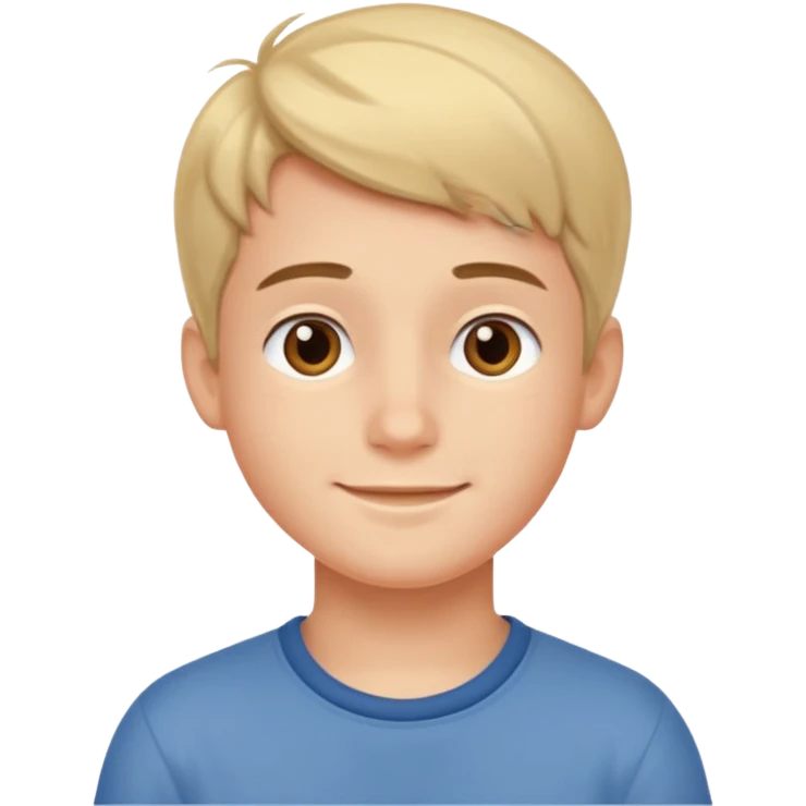 relax boy emoji