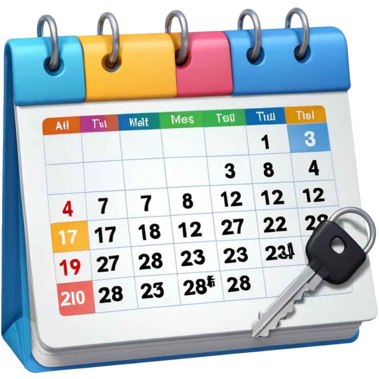 Fechas clave emoji