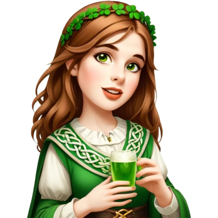 Mirthful Celt emoji