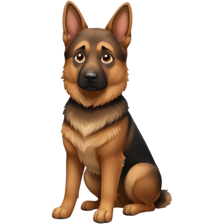 German Shepherd emoji