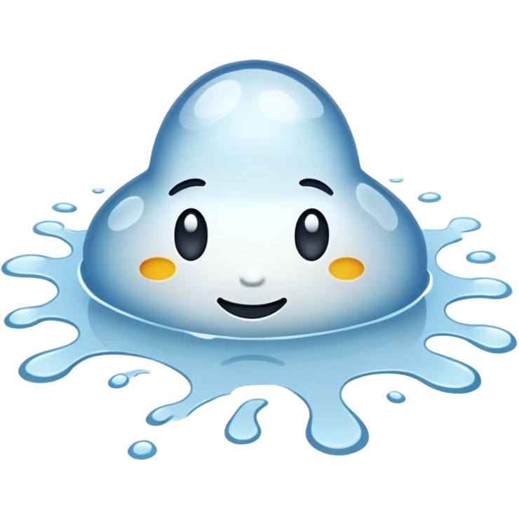Drooling puddle  emoji