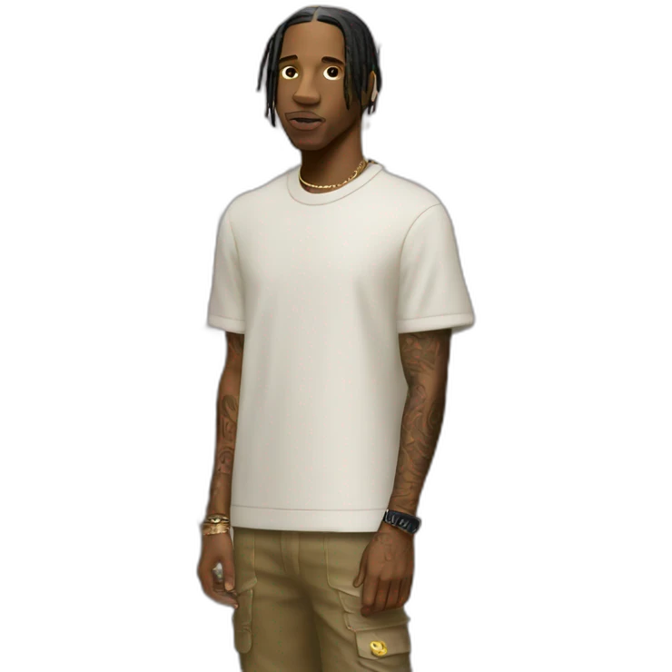 Travis scott full body emoji