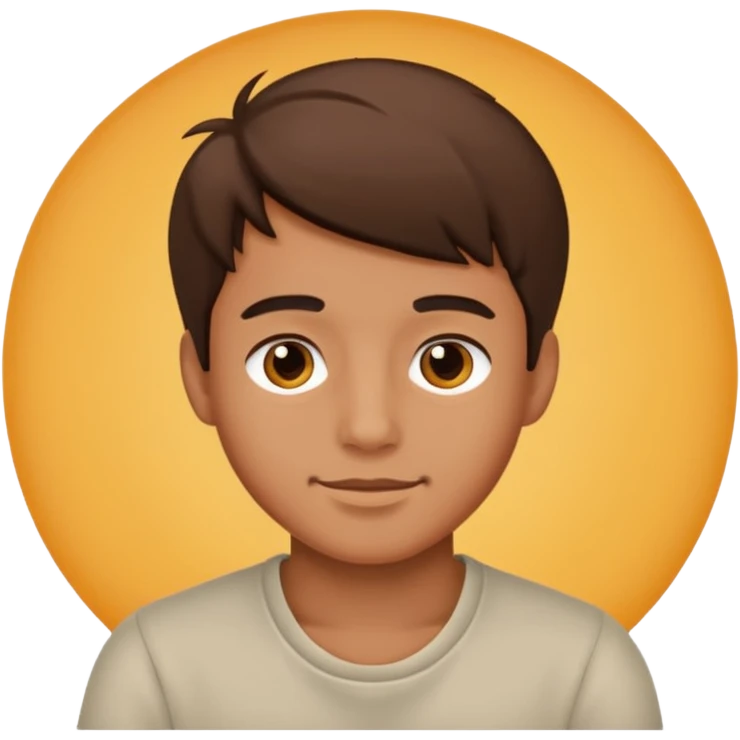 relax boy emoji