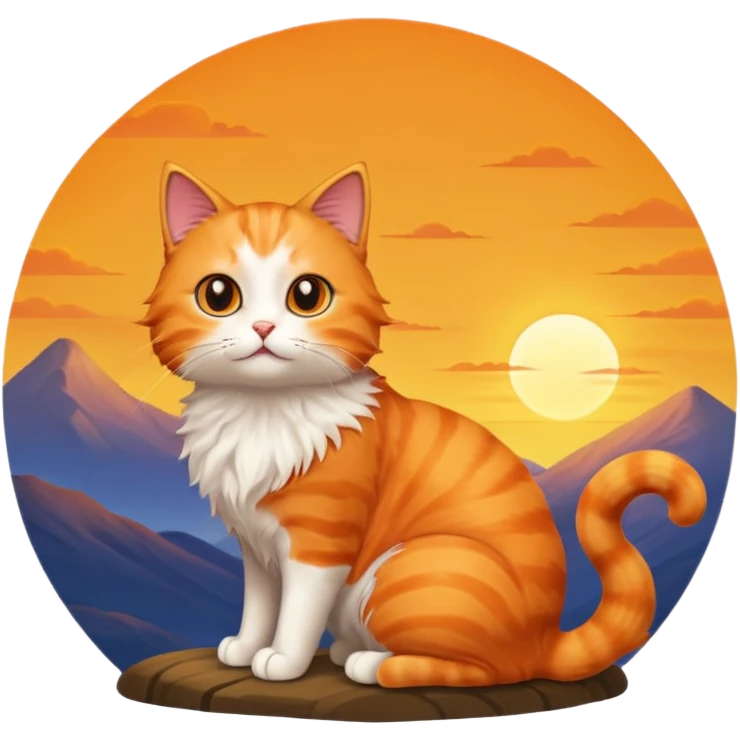 😺🌅 emoji