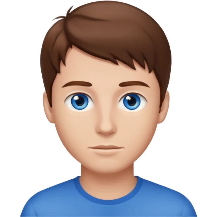 A young man emoji