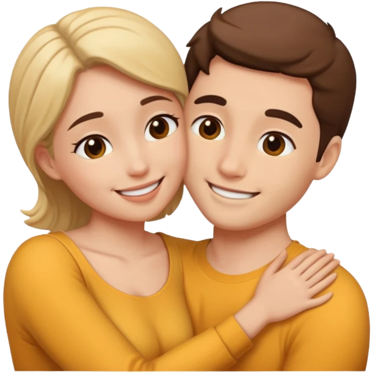 intimate moment between lovers emoji