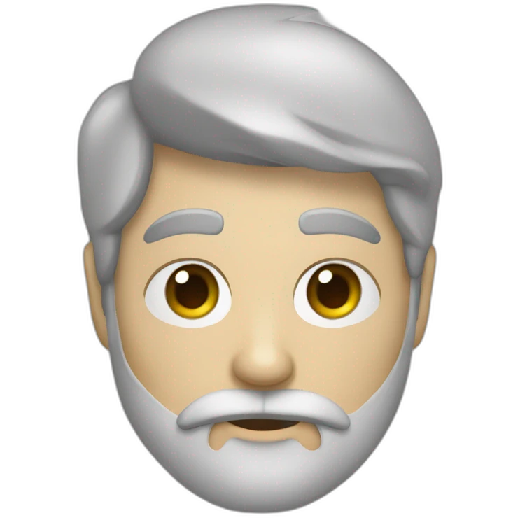 парень с стрижкой шторы и очках emoji