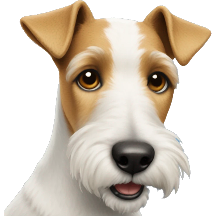 Fox terrier emoji