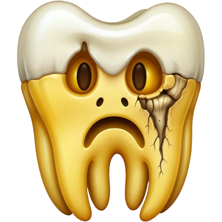 Infected tooth emoji