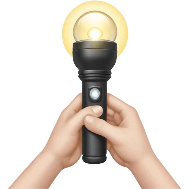 😗🤲🔦 emoji