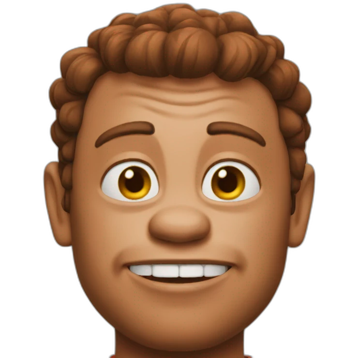red-shrek emoji