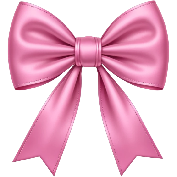Moño rosa emoji