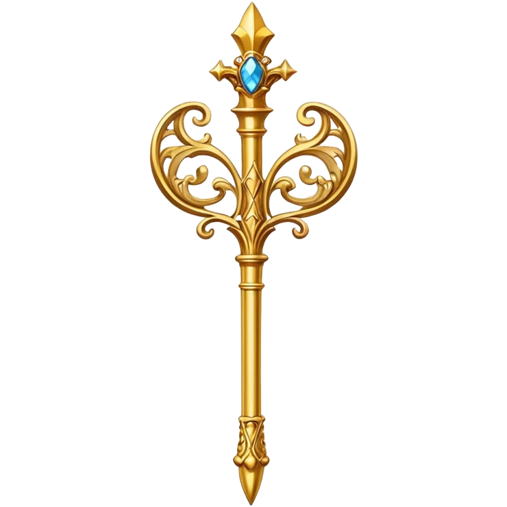 The scepter emoji