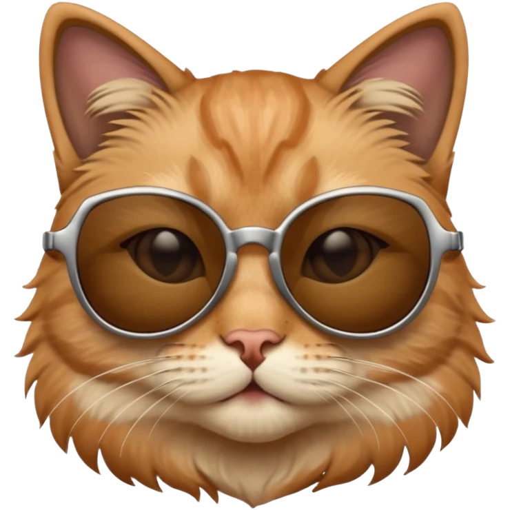 Cat wearing sunglasses emoji
