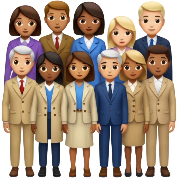multitud emoji
