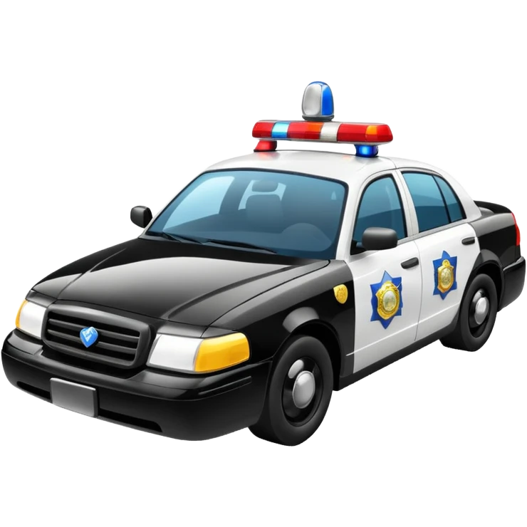 Police car emoji