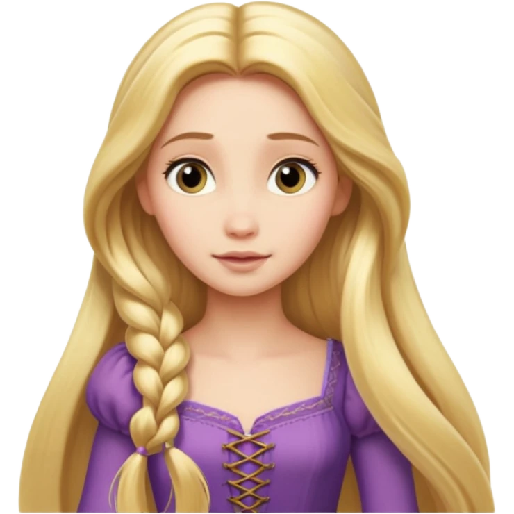 Rapunzel emoji