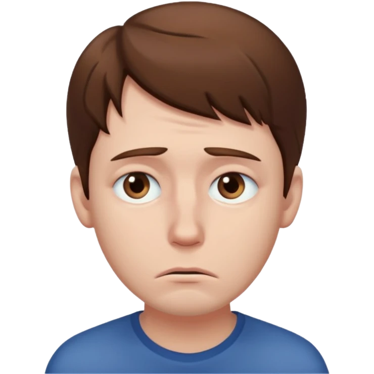 sad man emoji