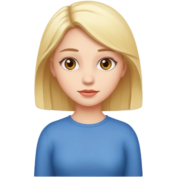 Kız karakter boydan emoji