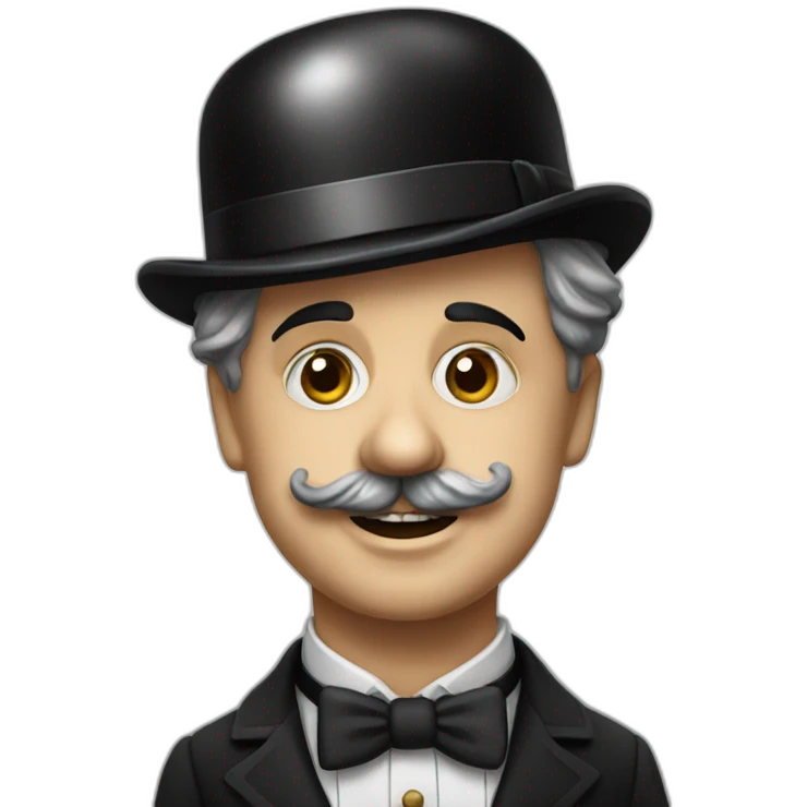 Charlie chaplin emoji