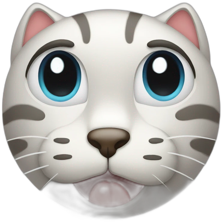 Crying cat face  emoji