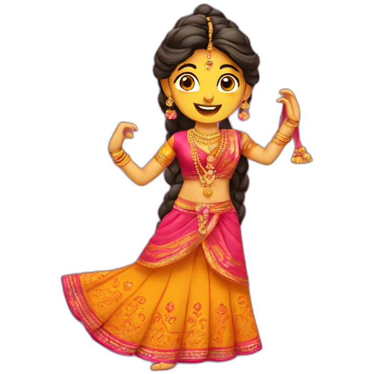 gujarati garba emoji