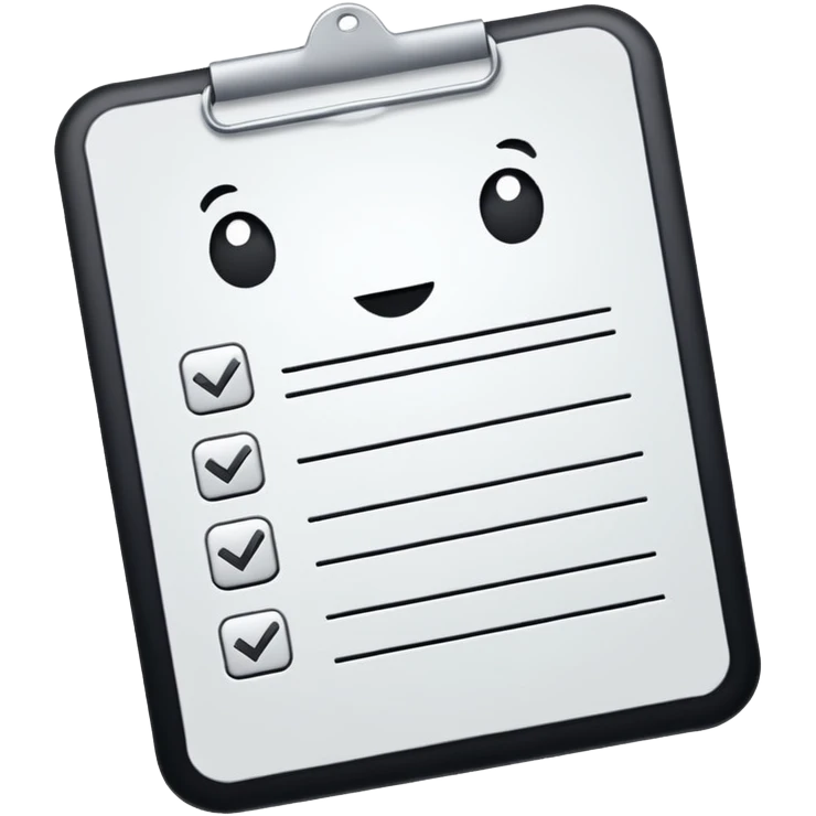 questionnaire emoji