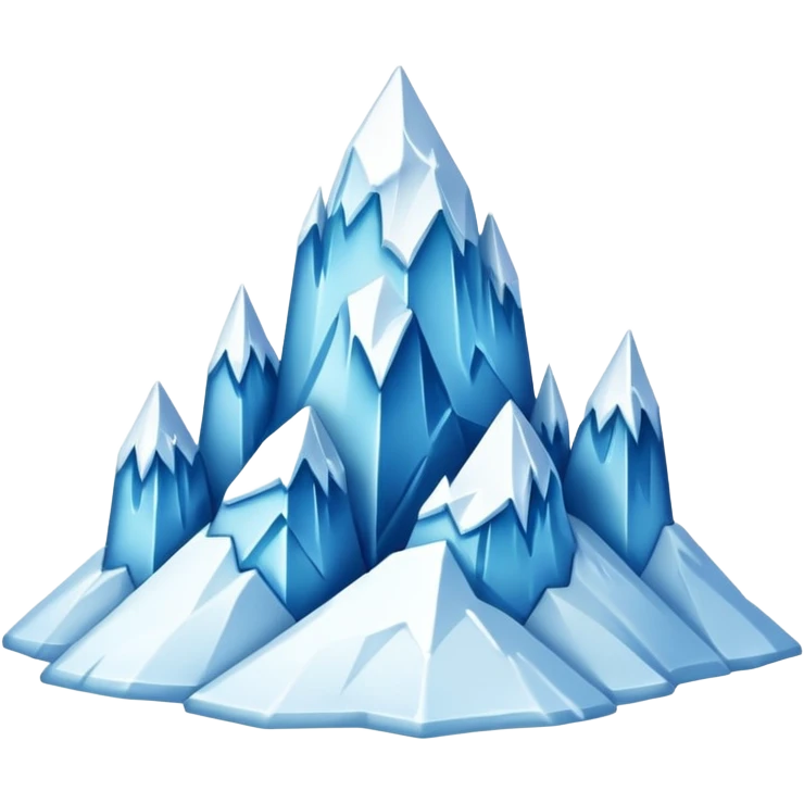 ice mountain emoji