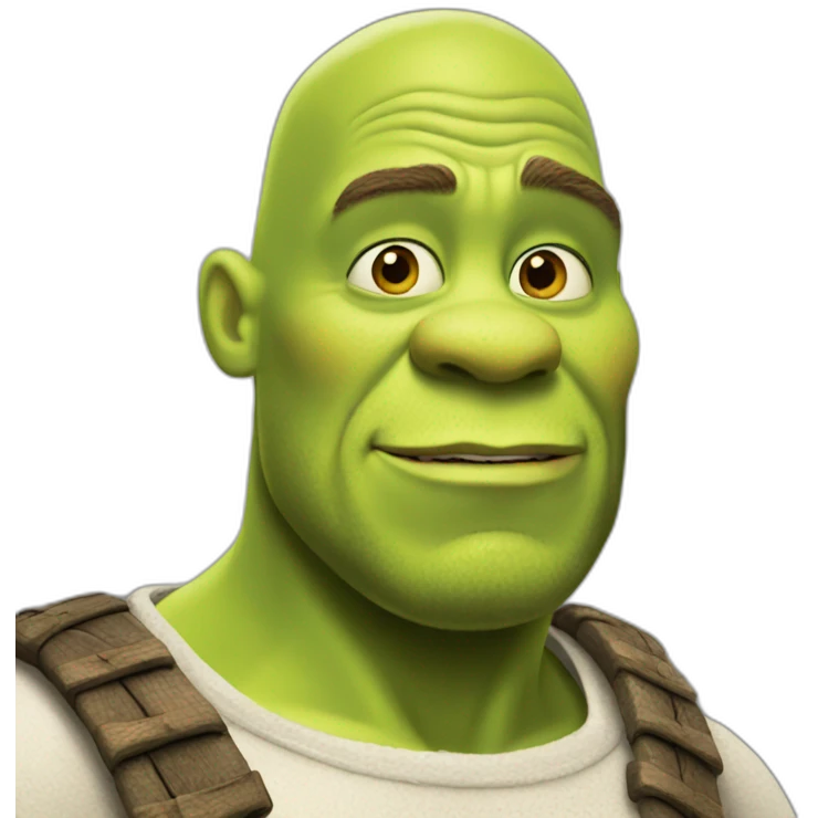 white-shrek emoji