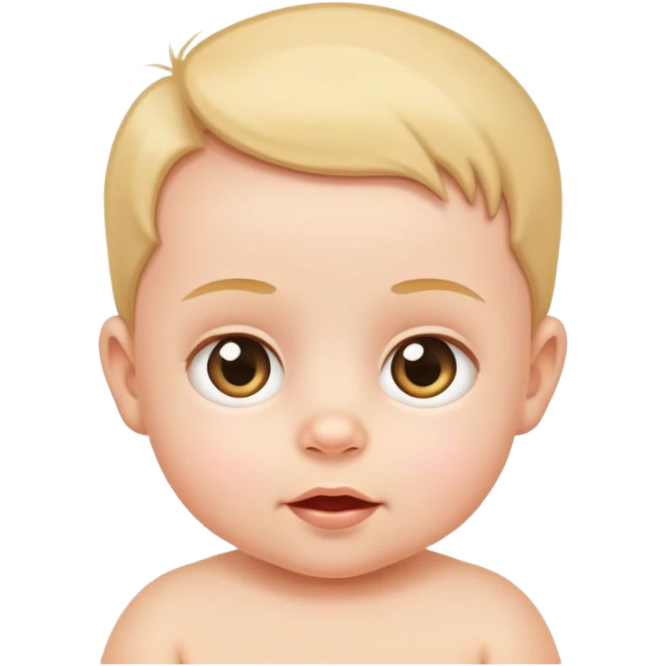 Bad baby emoji