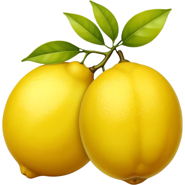 glaze and lemon emoji