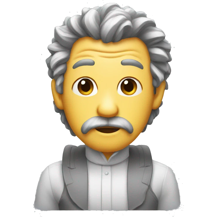 wacky hair emoji