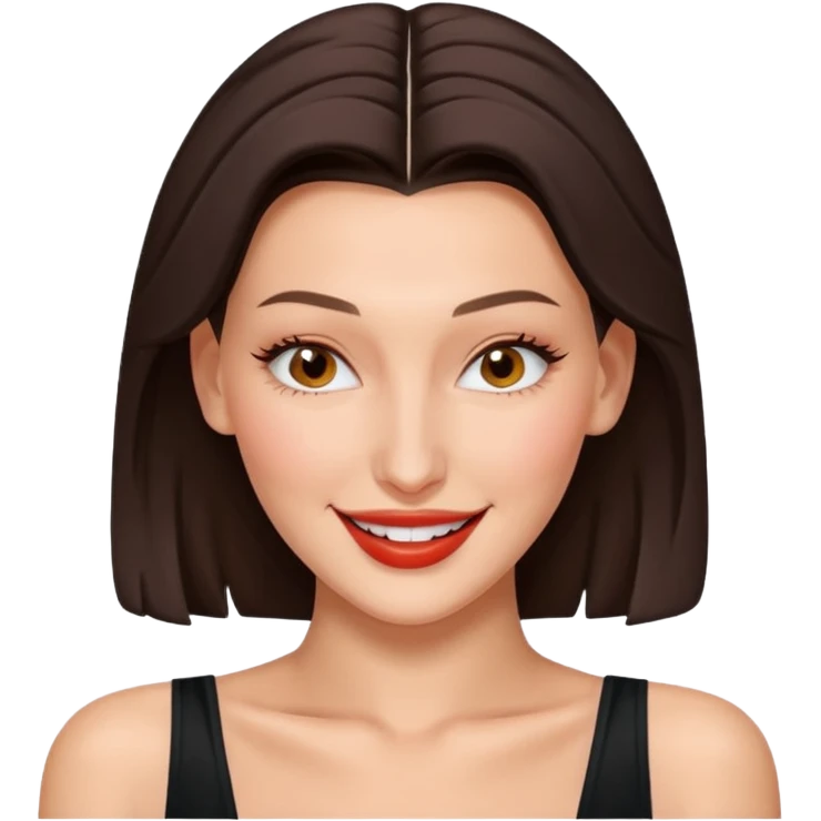 Bella hadid is winking emoji