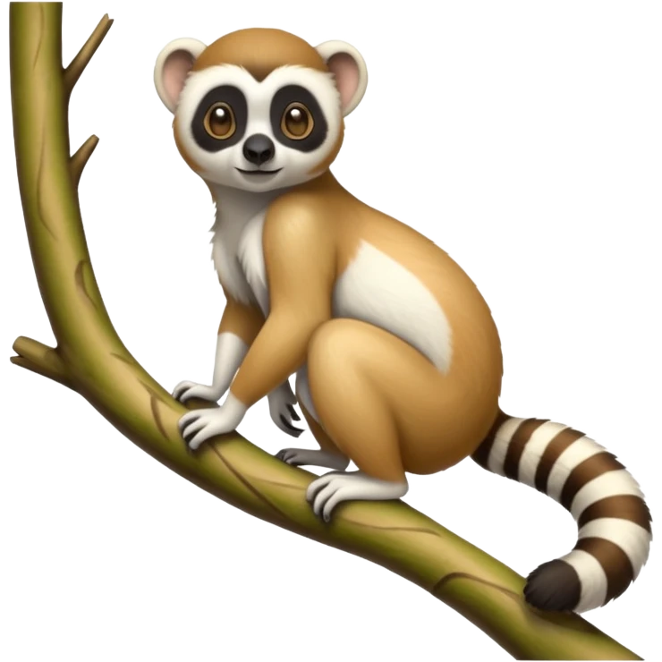 lémur sifaka de coquerel emoji