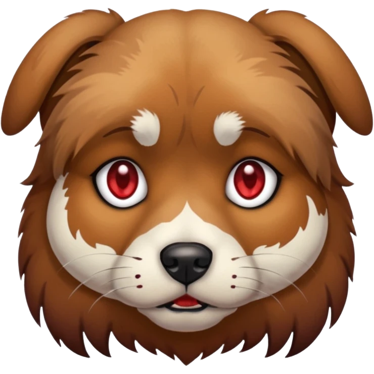 bleeding dog emoji