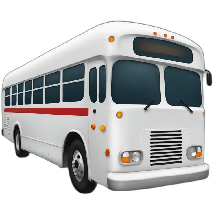 Bus from the side emoji