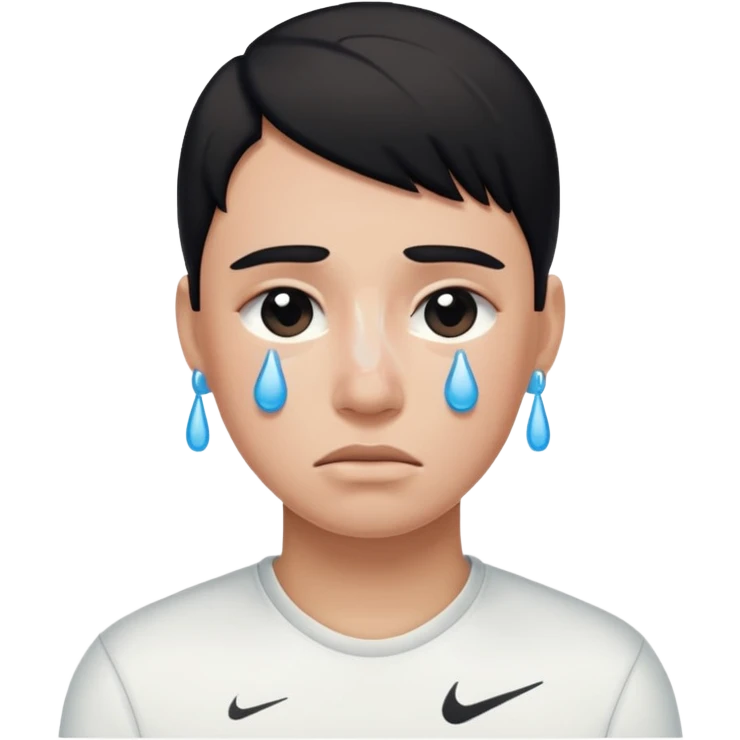 make a crying person i nike tech emoji emoji