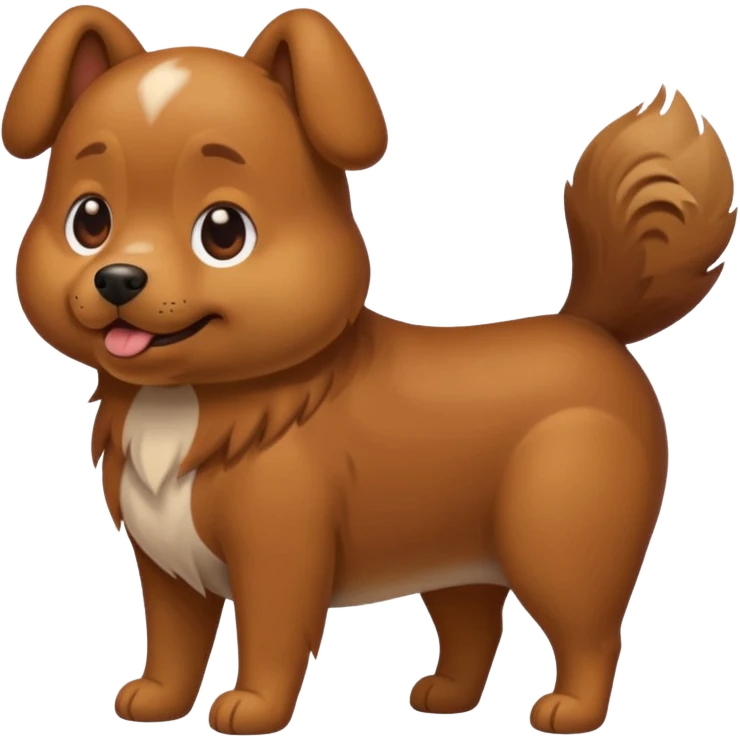 perro cagando  emoji