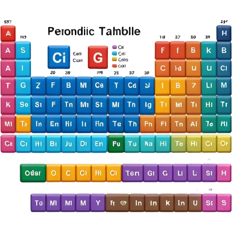 Periodic Table emoji