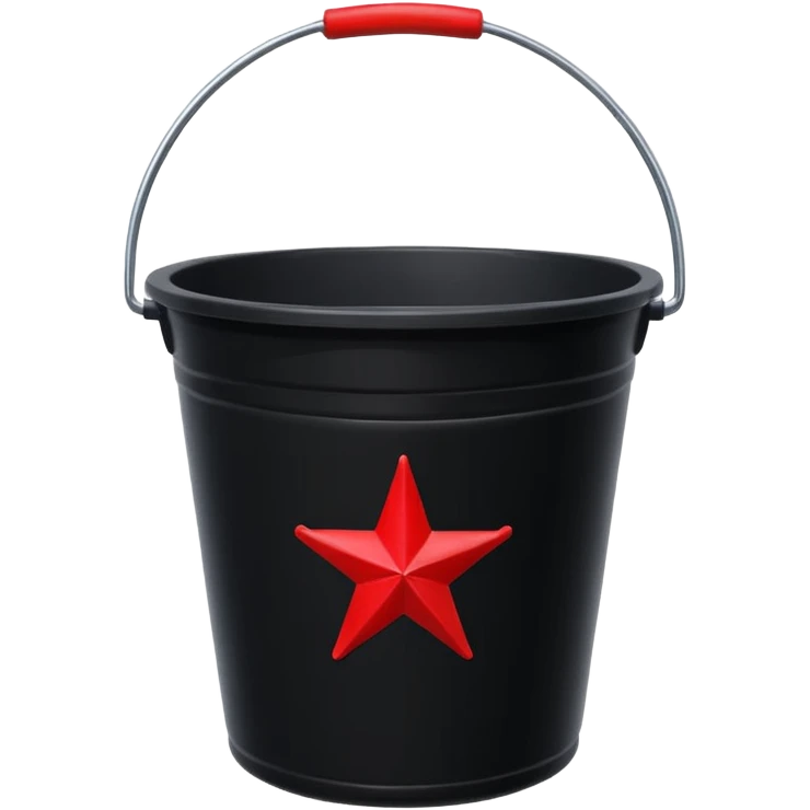 black bucket names in it with red texas on front  emoji